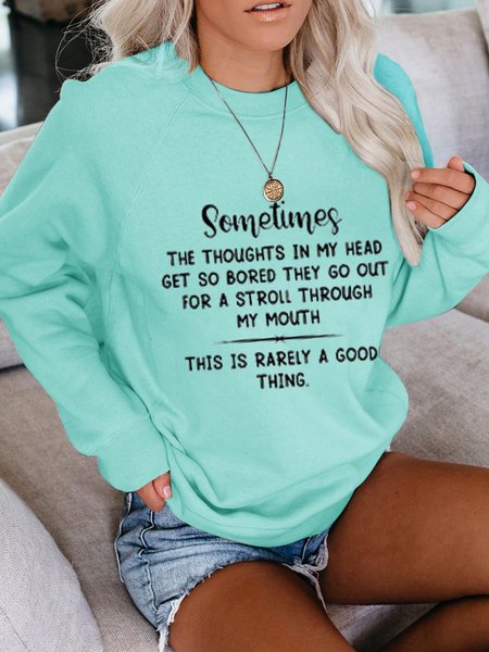 Sometimes The Thoughts In My Head Gets So Bored Shift Casual Sweatshirt, Green, Hoodies&Sweatshirts
Sometimes The Thoughts In My Head Gets So Bored Shift Casual Sweatshirt, Green, Hoodies&Sweatshirts