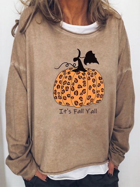 Women Funny Halloween Graphic It's Fall Y'all Sweatshirt, Light brown, Hoodies&Sweatshirts
Women Funny Halloween Graphic It's Fall Y'all Sweatshirt, Light brown, Hoodies&Sweatshirts