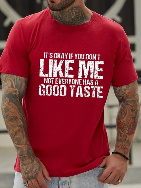 It's Ok If You Don‘t Like Me Casual Not Everyone Have Good Taste Shirts & Tops, Red, T-shirts
It's Ok If You Don‘t Like Me Casual Not Everyone Have Good Taste Shirts & Tops, Red, T-shirts