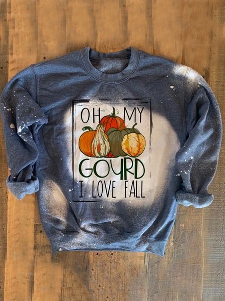 Halloween Pumpkin Print Round Neck Long Sleeve Sweatshirt, Blue, Hoodies&Sweatshirts
Halloween Pumpkin Print Round Neck Long Sleeve Sweatshirt, Blue, Hoodies&Sweatshirts