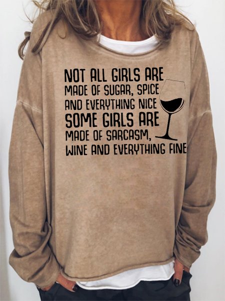 Not All Girls Are Made Of Sugar And Spice And Everything Nice Sweatshirt, Khaki, Hoodies&Sweatshirts
Not All Girls Are Made Of Sugar And Spice And Everything Nice Sweatshirt, Khaki, Hoodies&Sweatshirts