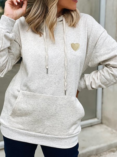 Casual Hoodie Long Sleeve Cotton-Blend Sweatshirt, White, Hoodies & Sweatshirts
Casual Hoodie Long Sleeve Cotton-Blend Sweatshirt, White, Hoodies & Sweatshirts