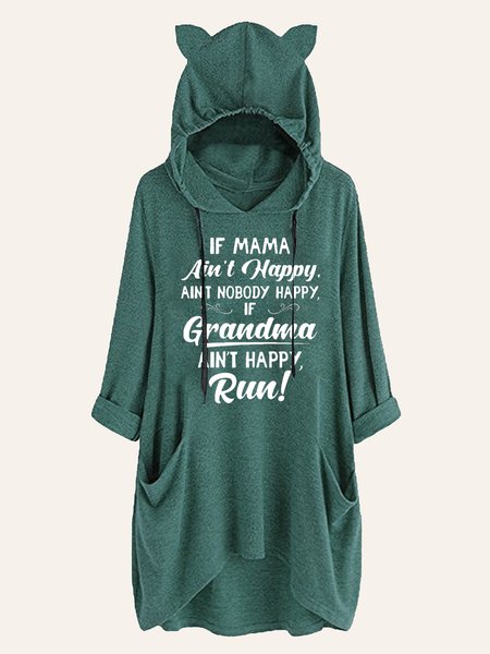 Casual and simple funny text printed hooded long-sleeved polyester sweatshirt, Green, Hoodies&Sweatshirts
Casual and simple funny text printed hooded long-sleeved polyester sweatshirt, Green, Hoodies&Sweatshirts