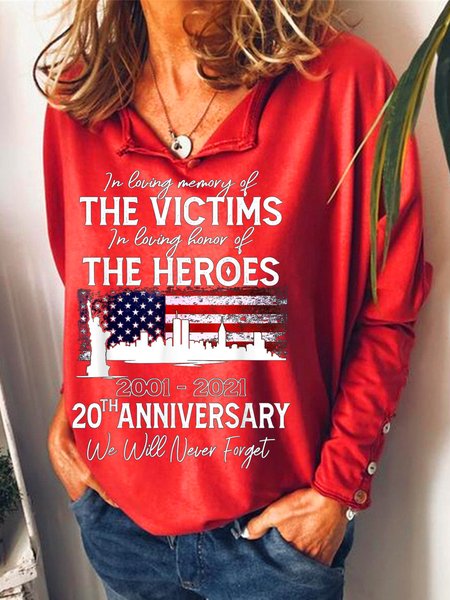 20th Anniversary 09.11.01 Never Forget Casual Long Sleeve Sweatshirt, Red, Hoodies&Sweatshirts
20th Anniversary 09.11.01 Never Forget Casual Long Sleeve Sweatshirt, Red, Hoodies&Sweatshirts