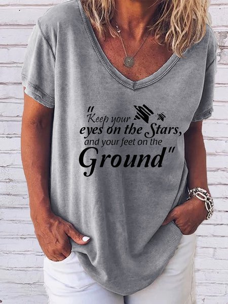 keep Your Eyes On The Stars And Feet On The Ground Vintage Short Sleeve T-shirt, Gray, T-shirts
keep Your Eyes On The Stars And Feet On The Ground Vintage Short Sleeve T-shirt, Gray, T-shirts