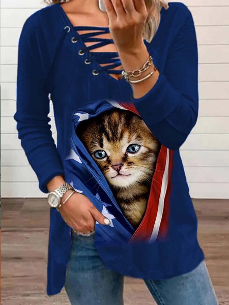 Cotton Shirts & Tops, Blue, Tops
Cotton Shirts & Tops, Blue, Tops