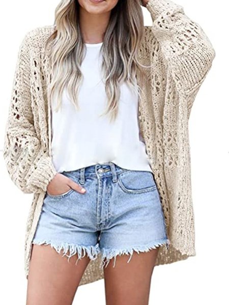 Lady Outerwear, Off white, Cardigans