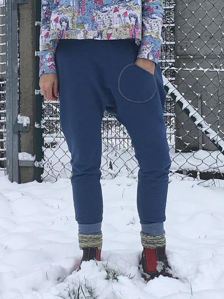 Casual Pants, Denim blue, Pants