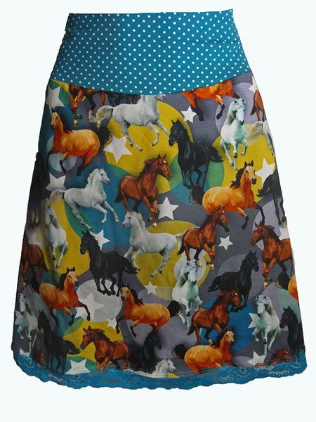 Animal Printed Casual Skirts, As picture, Skirts
