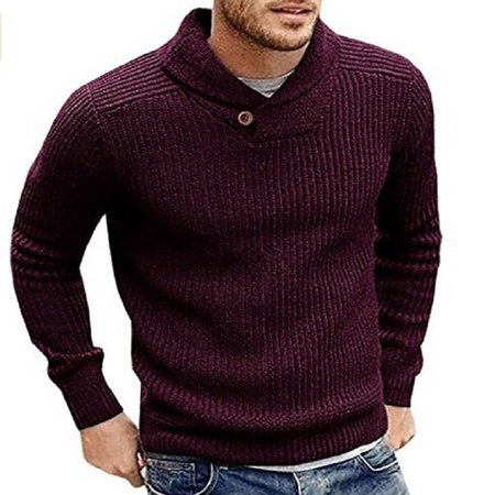 Autumn and winter new sweater men's European and American solid-color round-necked long-sleeved knitwear, Wine red, Sweater
Autumn and winter new sweater men's European and American solid-color round-necked long-sleeved knitwear, Wine red, Sweater