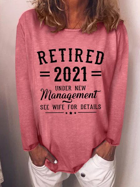 Retired 2021 Under New Management See Wife For Details Sweatshirt, Red, Hoodies&Sweatshirts
Retired 2021 Under New Management See Wife For Details Sweatshirt, Red, Hoodies&Sweatshirts