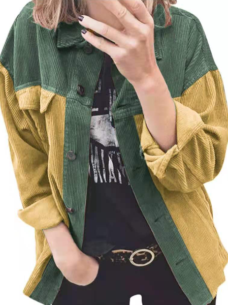 Cotton Outerwear, Green, Coats & Jackets