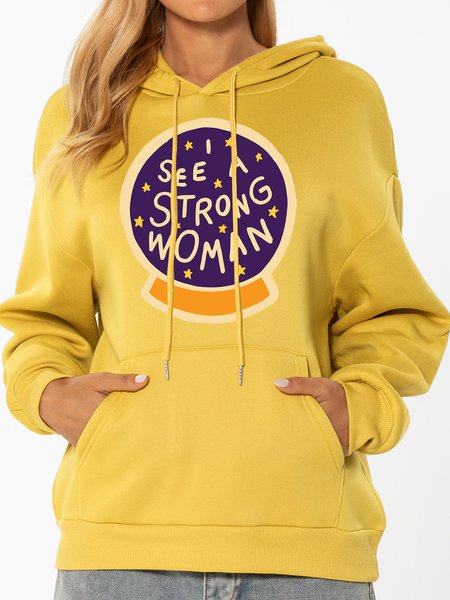 Personalized text printed hooded long-sleeved polyester sweatshirt, Yellow, Hoodies
Personalized text printed hooded long-sleeved polyester sweatshirt, Yellow, Hoodies
