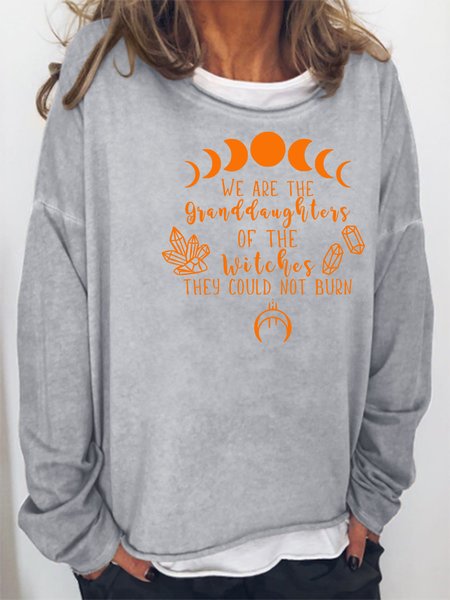 We Are The Granddaughters Of The Witches You Could Not Burn Sweatshirt, Gray, Hoodies&Sweatshirts
We Are The Granddaughters Of The Witches You Could Not Burn Sweatshirt, Gray, Hoodies&Sweatshirts