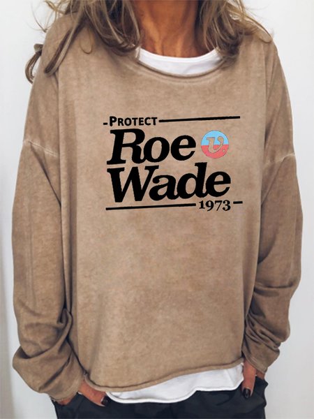 Protect Roe V Wade Sweatshirt, Khaki, Hoodies&Sweatshirts