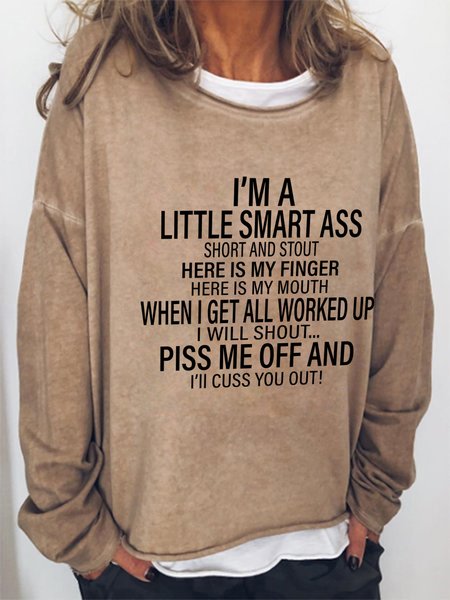 Piss Me Off And I'll Cuss You Out Crew Neck Sweatshirt, Light brown, Hoodies&Sweatshirts
Piss Me Off And I'll Cuss You Out Crew Neck Sweatshirt, Light brown, Hoodies&Sweatshirts