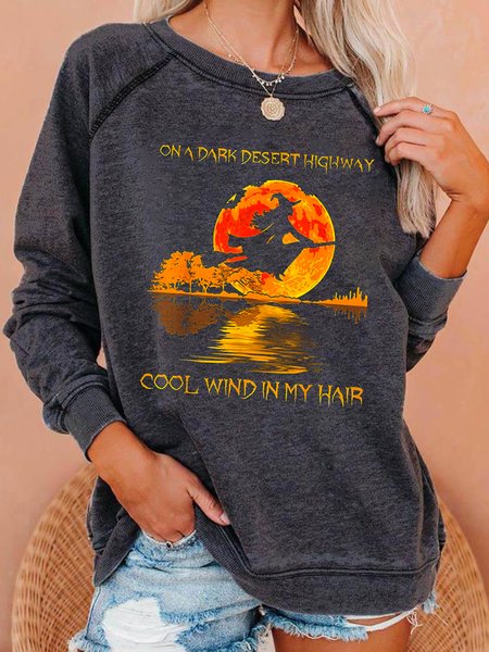 On A Dark Desert Highway Cool Wind In My Hair Halloween Casual Sweatshirts, Deep gray, Hoodies&Sweatshirts
On A Dark Desert Highway Cool Wind In My Hair Halloween Casual Sweatshirts, Deep gray, Hoodies&Sweatshirts