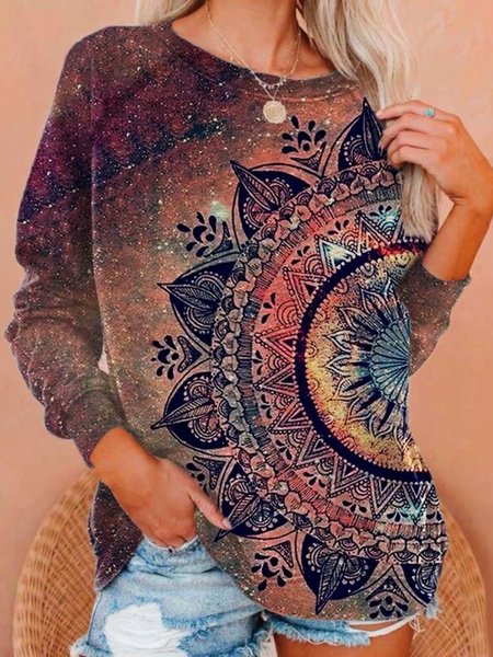 Casual Long Sleeve Round Neck Plus Size Printed Tops Sweatshirts, Multicolor, Hoodies & Sweatshirts
Casual Long Sleeve Round Neck Plus Size Printed Tops Sweatshirts, Multicolor, Hoodies & Sweatshirts