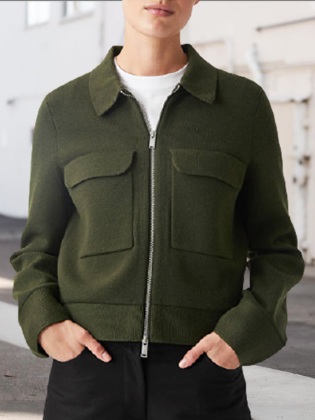 Simple Outerwear, Army green, Jackets
Simple Outerwear, Army green, Jackets