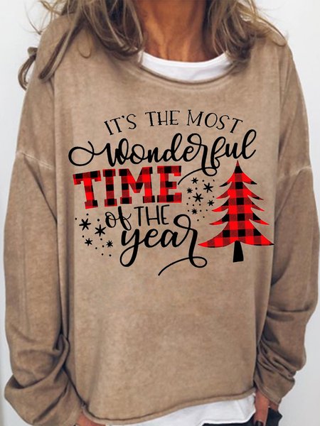 It Is The Most Wonderful Time Of The Year,Merry ChristmasCasual Sweatshirt, Light brown, Hoodies&Sweatshirts
It Is The Most Wonderful Time Of The Year,Merry ChristmasCasual Sweatshirt, Light brown, Hoodies&Sweatshirts