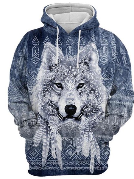 Long Sleeve Casual Sweatshirt, As picture, Hoodies&Sweatshirts