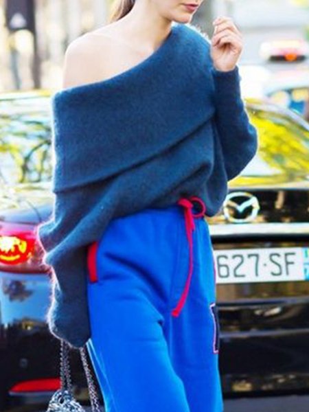 Regular Fit Sweater, Black, Pullovers