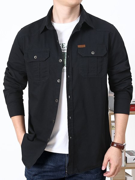 Men's 100% Cotton Tactical Outdoor Shirts Long Sleeve Shirt for Hiking, Travel, Camping, Black, Shirts & Blouse
Men's 100% Cotton Tactical Outdoor Shirts Long Sleeve Shirt for Hiking, Travel, Camping, Black, Shirts & Blouse