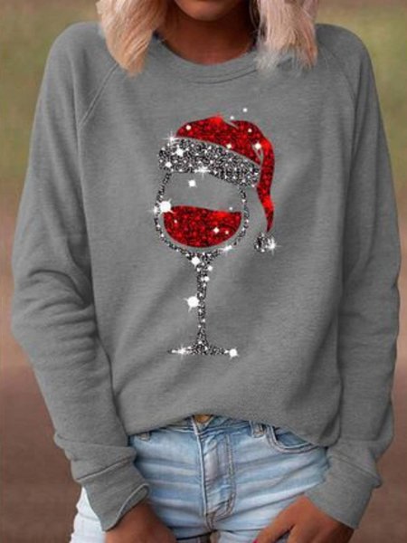 Regular Fit Casual Crew Neck Sweatshirt, Gray, Hoodies & Sweatshirts
Regular Fit Casual Crew Neck Sweatshirt, Gray, Hoodies & Sweatshirts