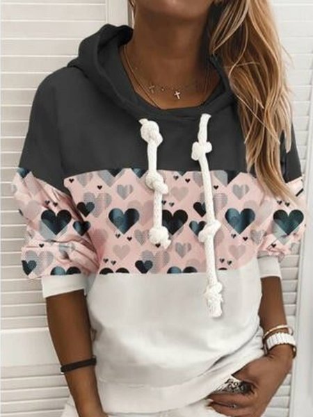 Casual Regular Fit Sweatshirt, Multicolor, Hoodies & Sweatshirts