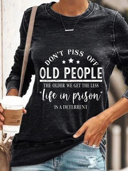 Casual Long Sleeve Round Neck Plus Size Printed Tops Sweatshirts, Deep gray, Hoodies & Sweatshirts
Casual Long Sleeve Round Neck Plus Size Printed Tops Sweatshirts, Deep gray, Hoodies & Sweatshirts