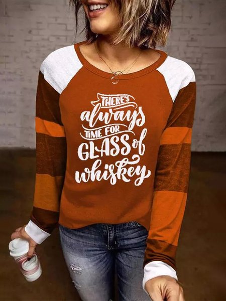 Color-block Letters Printed Long Sleeve Crew Neck Plus Size Casual Tops, Multicolor, T-Shirts
Color-block Letters Printed Long Sleeve Crew Neck Plus Size Casual Tops, Multicolor, T-Shirts