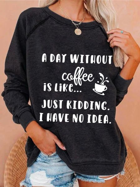 Casual Long Sleeve Round Neck Plus Size Printed Tops Sweatshirts, Deep gray, Hoodies & Sweatshirts
Casual Long Sleeve Round Neck Plus Size Printed Tops Sweatshirts, Deep gray, Hoodies & Sweatshirts