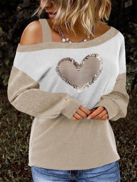 Amore Disegno Maniche Lunghe taglia grande Casuale Felpe, Cachi, Hoodies & Sweatshirts
Amore Disegno Maniche Lunghe taglia grande Casuale Felpe, Cachi, Hoodies & Sweatshirts