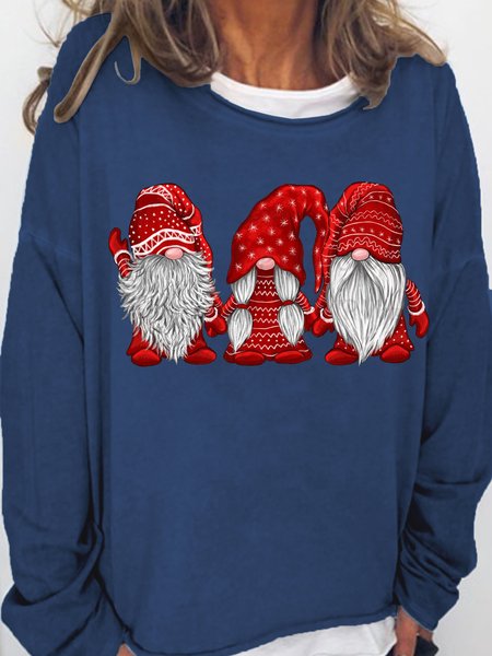 Christmas Santa Gnomes Casual Sweatshirt, Deep blue, Hoodies&Sweatshirts
Christmas Santa Gnomes Casual Sweatshirt, Deep blue, Hoodies&Sweatshirts