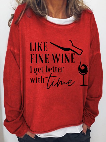Like Fine Wine I Get Better With Time Casual Sweatshirt, Red, Hoodies&Sweatshirts
Like Fine Wine I Get Better With Time Casual Sweatshirt, Red, Hoodies&Sweatshirts