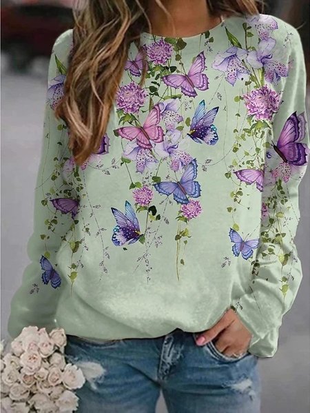 Floral Leaves Plants Butterfly Hooded Floral Casual Sweatshirt, Green, Hoodies & Sweatshirts
Floral Leaves Plants Butterfly Hooded Floral Casual Sweatshirt, Green, Hoodies & Sweatshirts