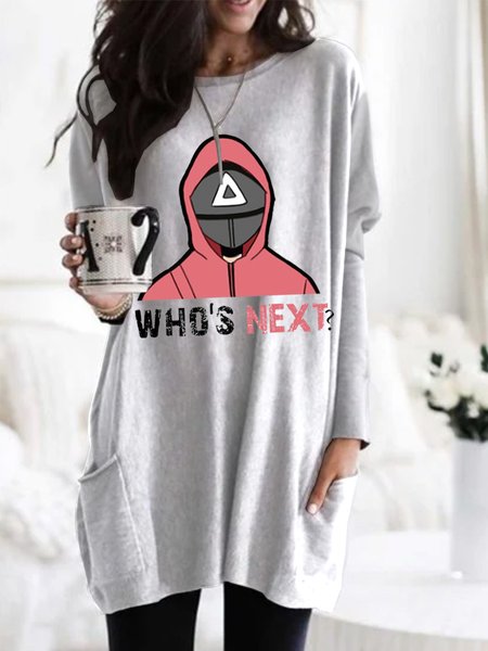 Casual Figure Dresses, Light gray, Mini Dresses
