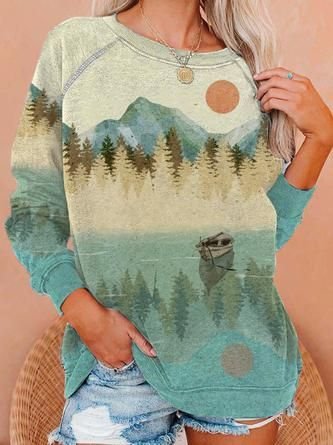 Cotton Casual Shirt Sleeve Sweatshirt, Multicolor, Hoodies & Sweatshirts