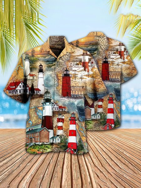 Short Sleeve Beach Shirts & Tops, As picture, Men's Floral shirt
Short Sleeve Beach Shirts & Tops, As picture, Men's Floral shirt