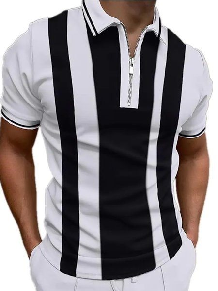 Vintage Striped Shirts & Tops, As picture, Men's t-shirts