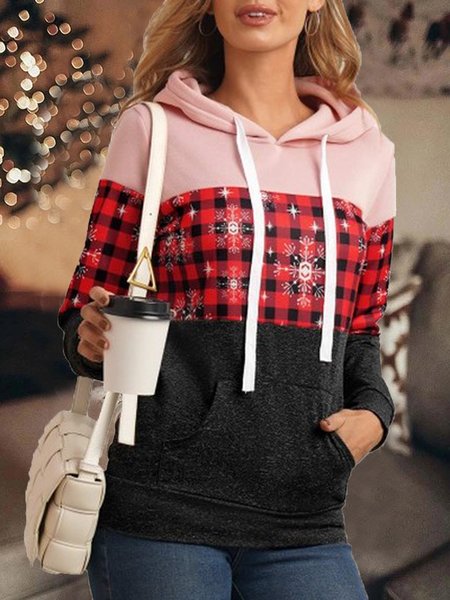 Christmas Hooded Loosen Cotton Blends Sweatshirt, Black-red, Sweatshirts & Hoodies
Christmas Hooded Loosen Cotton Blends Sweatshirt, Black-red, Sweatshirts & Hoodies