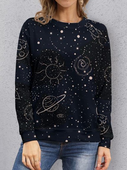 Off Shoulder Crew Neck Abstract Printed Casual Sweatshirt, Black, Hoodies & Sweatshirts
Off Shoulder Crew Neck Abstract Printed Casual Sweatshirt, Black, Hoodies & Sweatshirts