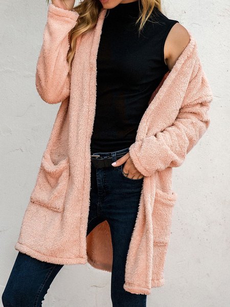 Women Flannel Cardigan Plain Casual Outerwear for Fall Winter, Pink, Jackets& Coats
Women Flannel Cardigan Plain Casual Outerwear for Fall Winter, Pink, Jackets& Coats