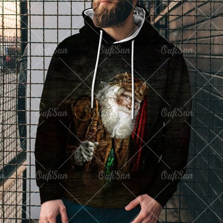Hooded Casual Cotton Sweatshirt, Hoodies