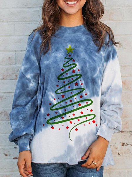 Christmas Tree Casual Crew Neck Loosen Sweatshirt, Multicolor, Sweatshirts & Hoodies
Christmas Tree Casual Crew Neck Loosen Sweatshirt, Multicolor, Sweatshirts & Hoodies