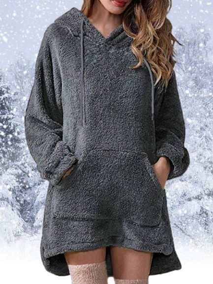 Vintage Plain Long Sleeves Hoodie Plus Size Casual Sweatshirts, Gray, Hoodies & Sweatshirts
Vintage Plain Long Sleeves Hoodie Plus Size Casual Sweatshirts, Gray, Hoodies & Sweatshirts