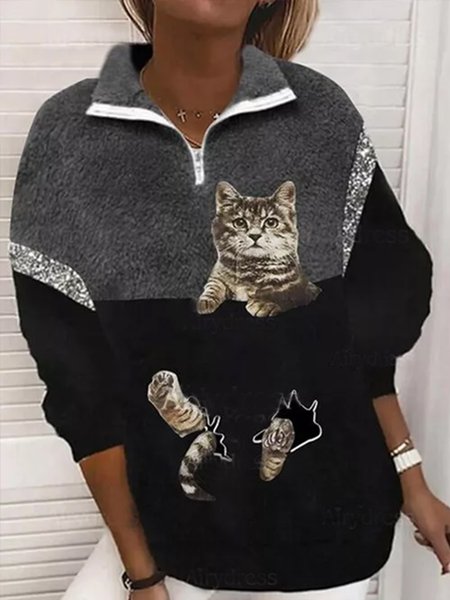 Hooded Cute Cat Vintage Sweatshirts & Hoodies, Multicolor, Sweatshirts & Hoodies
Hooded Cute Cat Vintage Sweatshirts & Hoodies, Multicolor, Sweatshirts & Hoodies