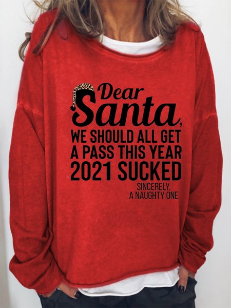 Christmas Dear Santa We Should All Get A Pass Loosen Casual Sweatshirt, Red, Hoodies&Sweatshirts
Christmas Dear Santa We Should All Get A Pass Loosen Casual Sweatshirt, Red, Hoodies&Sweatshirts