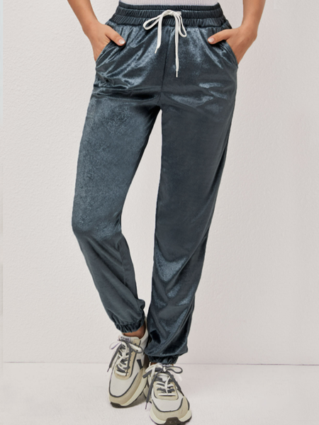 Plain patterned velvet Korean velvet stretch fabric 9-point pocket Sweatpants, Gray, Pants
Plain patterned velvet Korean velvet stretch fabric 9-point pocket Sweatpants, Gray, Pants
