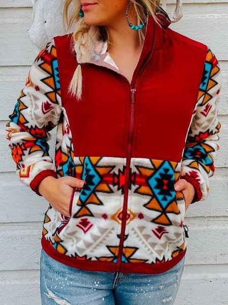 Geometric Tribal Printed Long Sleeves Plus Size Casual Sweatshits, Red, Hoodies & Sweatshirts
Geometric Tribal Printed Long Sleeves Plus Size Casual Sweatshits, Red, Hoodies & Sweatshirts
